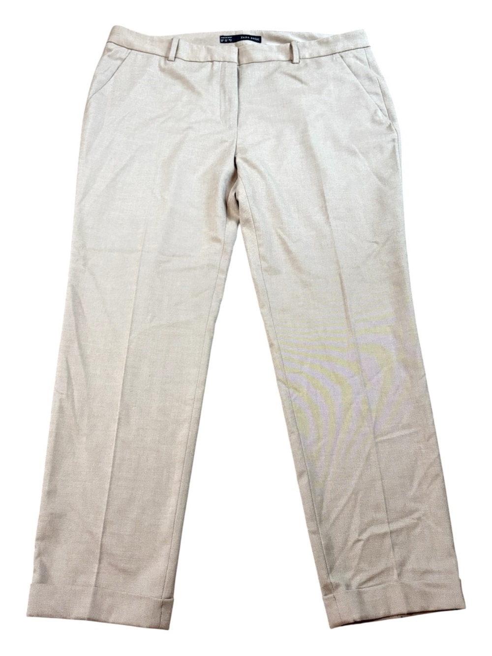 Zara Basic Men’s Tan Trousers.  Size XL